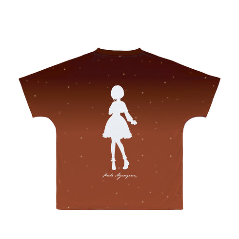 『青春ブタ野郎はおでかけシスターの夢を見ない』描き下ろしイラスト 梓川花楓 星空ドレスver. フルグラフィックTシャツユニセックス