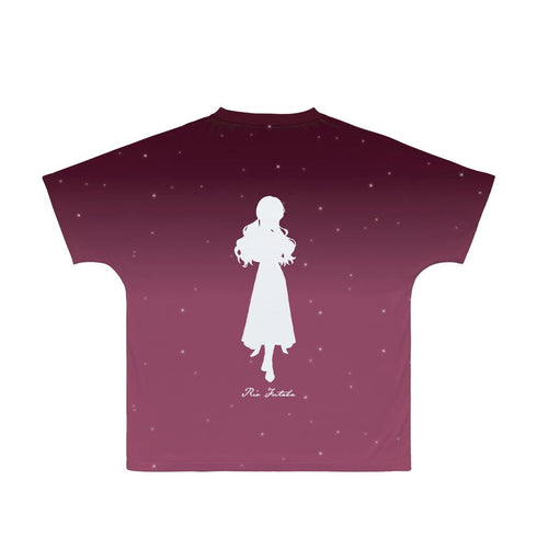 『青春ブタ野郎はおでかけシスターの夢を見ない』描き下ろしイラスト 双葉理央 星空ドレスver. フルグラフィックTシャツユニセックス【202407再販】