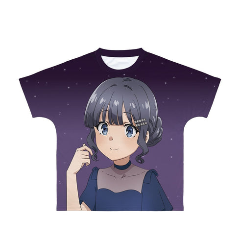 『青春ブタ野郎はおでかけシスターの夢を見ない』描き下ろしイラスト 牧之原翔子 星空ドレスver. フルグラフィックTシャツユニセックス【202609再販】