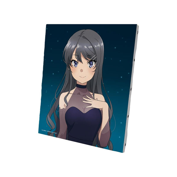『青春ブタ野郎はおでかけシスターの夢を見ない』描き下ろしイラスト 桜島麻衣 星空ドレスver. キャンバスボード【202507再販】