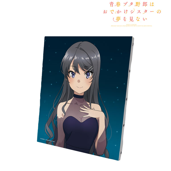 『青春ブタ野郎はおでかけシスターの夢を見ない』描き下ろしイラスト 桜島麻衣 星空ドレスver. キャンバスボード