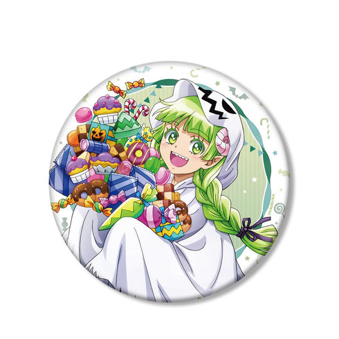 『魔入りました!入間くん』描き下ろしイラスト ウァラク・クララ ハロウィンver. BIG缶バッジ【202502再販】