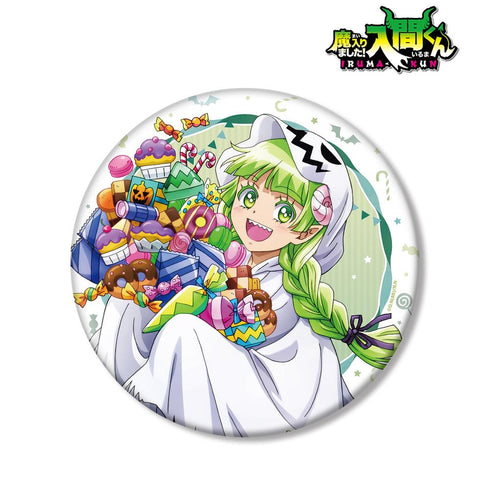『魔入りました!入間くん』描き下ろしイラスト ウァラク・クララ ハロウィンver. BIG缶バッジ【202512再販】