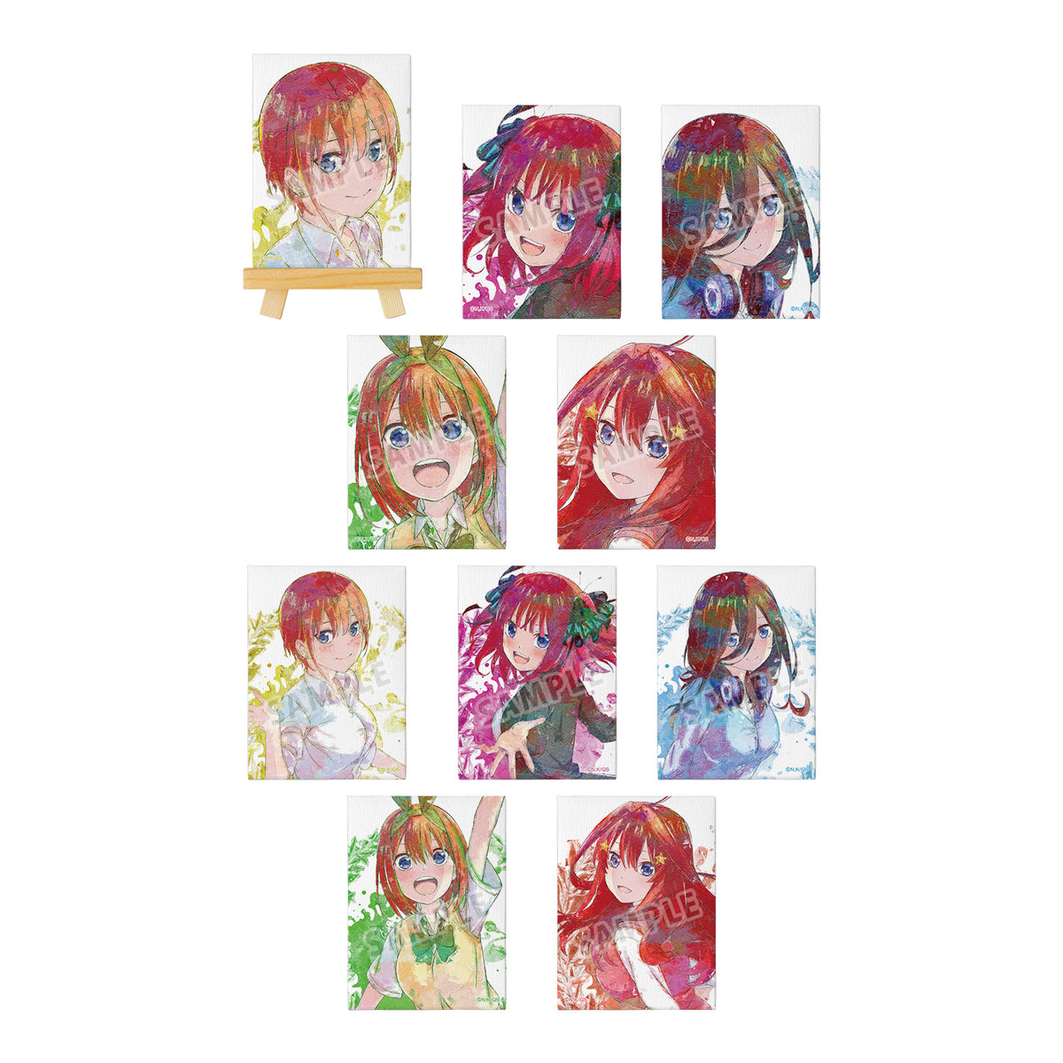 第五人格 トレーディング ミニ キャンバス vol.1 未開封 BOX 五等分の花嫁∽』のトレーディング grunge CANVAS ミニ