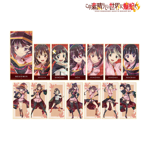 『この素晴らしい世界に爆焔を!』トレーディング Ani-Art スタンド付き色紙 BOX