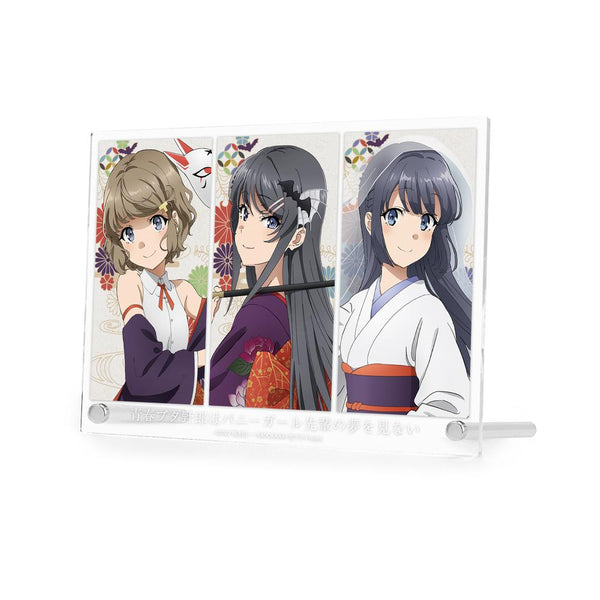 『青春ブタ野郎はバニーガール先輩の夢を見ない』描き下ろしイラスト 集合 和風ハロウィンver. A5アクリルパネル【202512再販】