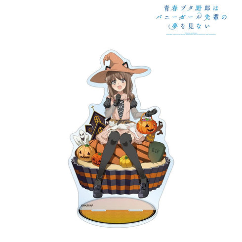 『青春ブタ野郎はバニーガール先輩の夢を見ない』描き下ろし 梓川かえで ハロウィン2023ver. 特大アクリルスタンド【202512再販】