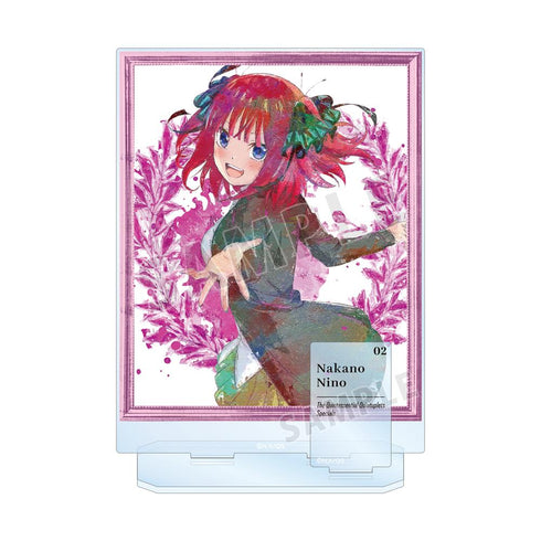 『五等分の花嫁∽』中野二乃 grunge CANVAS パーツ付きBIGアクリルスタンド【202501再販】