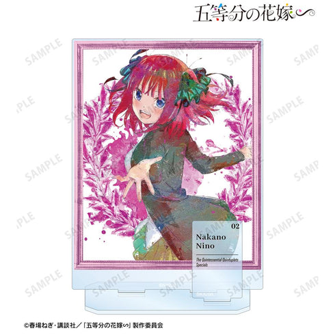 『五等分の花嫁∽』中野二乃 grunge CANVAS パーツ付きBIGアクリルスタンド【202501再販】