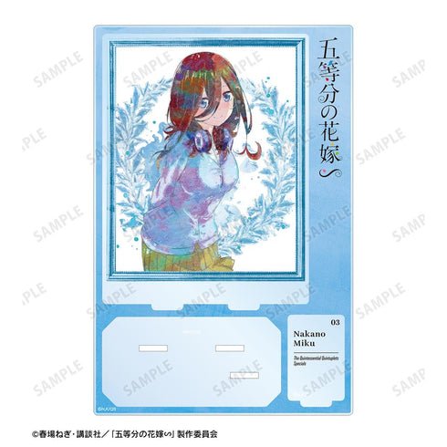 『五等分の花嫁∽』中野三玖 grunge CANVAS パーツ付きBIGアクリルスタンド【202501再販】