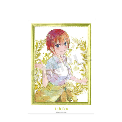 『五等分の花嫁∽』中野一花 grunge CANVAS A3マット加工ポスター【202501再販】