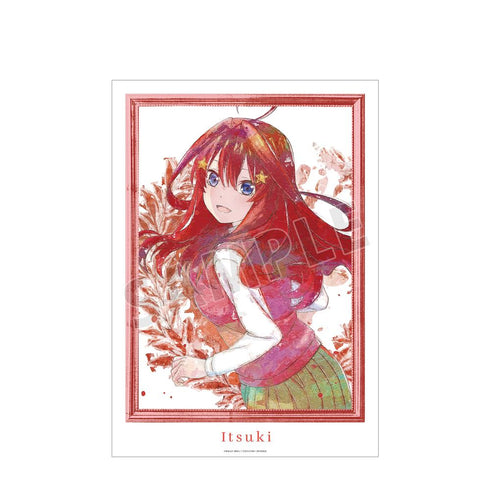 『五等分の花嫁∽』中野五月 grunge CANVAS A3マット加工ポスター【202501再販】