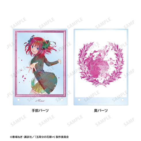 『五等分の花嫁∽』中野二乃 grunge CANVAS ダブルアクリルパネル【202501再販】