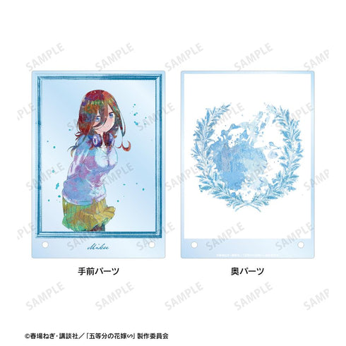 『五等分の花嫁∽』中野三玖 grunge CANVAS ダブルアクリルパネル【202501再販】