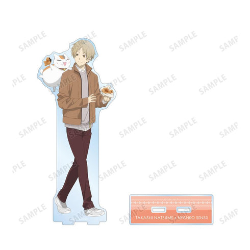 『夏目友人帳』描き下ろしイラスト 夏目貴志&ニャンコ先生 冬の装いver. BIGアクリルスタンド