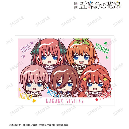 『五等分の花嫁』集合 ちょこんと! 制服エプロンver. A3マット加工ポスター【202501再販】