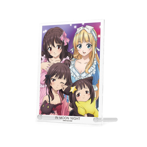 アニメ『この素晴らしい世界に爆焔を!』 描き下ろし 集合 ムーンナイトver. A5アクリルパネル【202405再販】
