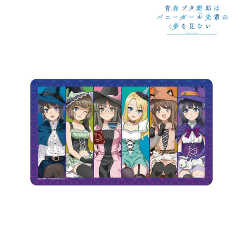 『青春ブタ野郎はバニーガール先輩の夢を見ない』描き下ろし 集合 ハロウィン2023ver. マルチデスクマット【202507再販】