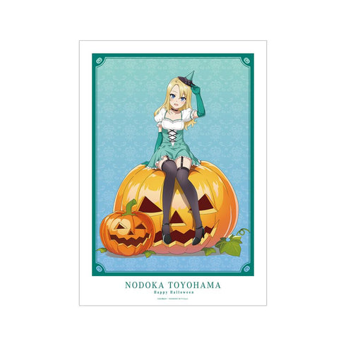 『青春ブタ野郎はバニーガール先輩の夢を見ない』描き下ろし 豊浜のどか ハロウィン2023ver. A3マット加工ポスター【202507再販】