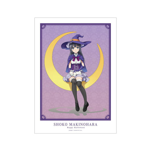 『青春ブタ野郎はバニーガール先輩の夢を見ない』描き下ろし 牧之原翔子 ハロウィン2023ver. A3マット加工ポスター【202507再販】