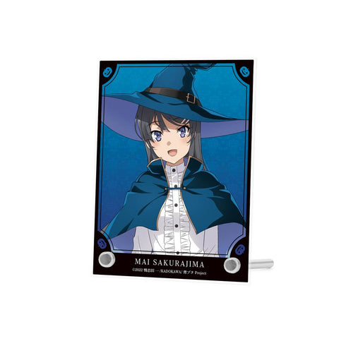 『青春ブタ野郎はバニーガール先輩の夢を見ない』描き下ろし 桜島麻衣 ハロウィン2023ver. A6アクリルパネル【202507再販】