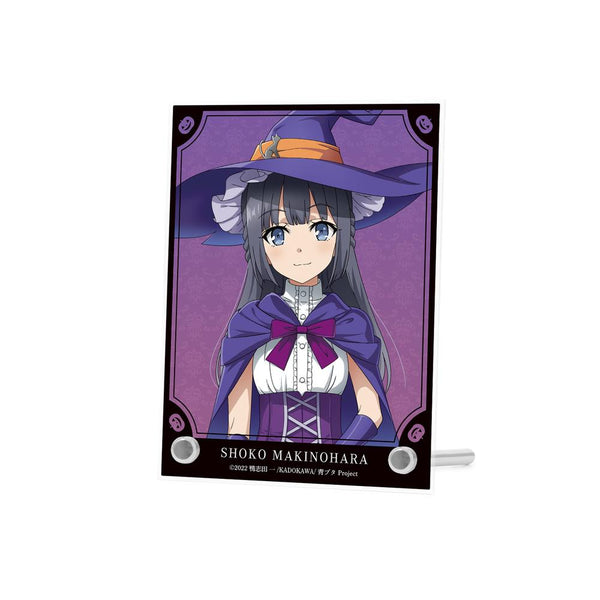 『青春ブタ野郎はバニーガール先輩の夢を見ない』描き下ろし 牧之原翔子 ハロウィン2023ver. A6アクリルパネル【202512再販】