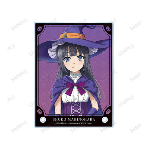 『青春ブタ野郎はバニーガール先輩の夢を見ない』描き下ろし 牧之原翔子 ハロウィン2023ver. A6アクリルパネル【202412再販】