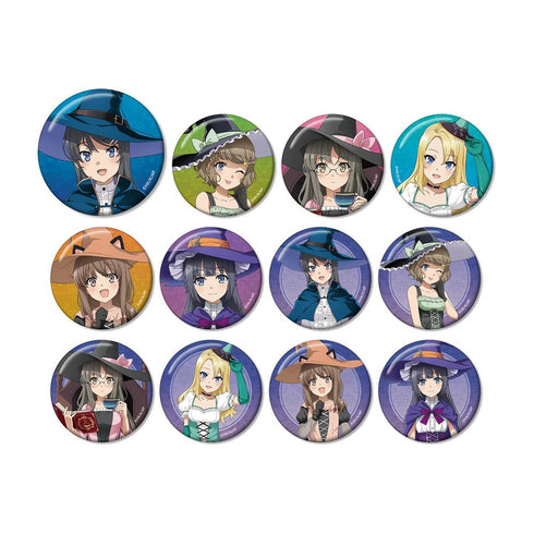 『青春ブタ野郎はバニーガール先輩の夢を見ない』描き下ろし ハロウィン2023ver. トレーディング缶バッジ(単位/BOX)【202512再販】