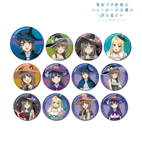 『青春ブタ野郎はバニーガール先輩の夢を見ない』描き下ろし ハロウィン2023ver. トレーディング缶バッジ(単位/BOX)【202507再販】