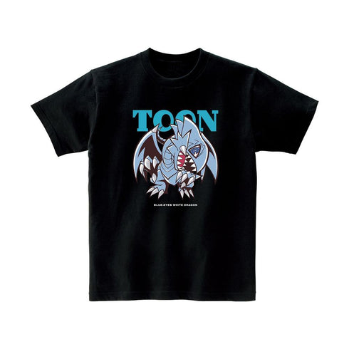 《遊戲王:決鬥怪獸》青眼白龍 Toon World 風格卡通版 第2彈 男款T恤【202603再版】