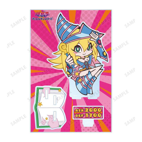 《遊戲王:決鬥怪獸》黑魔導少女 卡通世界風格 Q版 附配件 BIG 壓克力立牌【202603 再版】