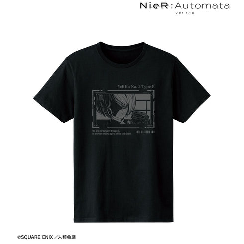 『NieR:Automata Ver1.1a』2B リフレクタープリントTシャツメンズ【202610再販】