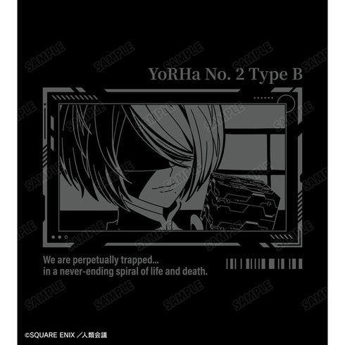 『NieR:Automata Ver1.1a』2B リフレクタープリントTシャツメンズ【202610再販】