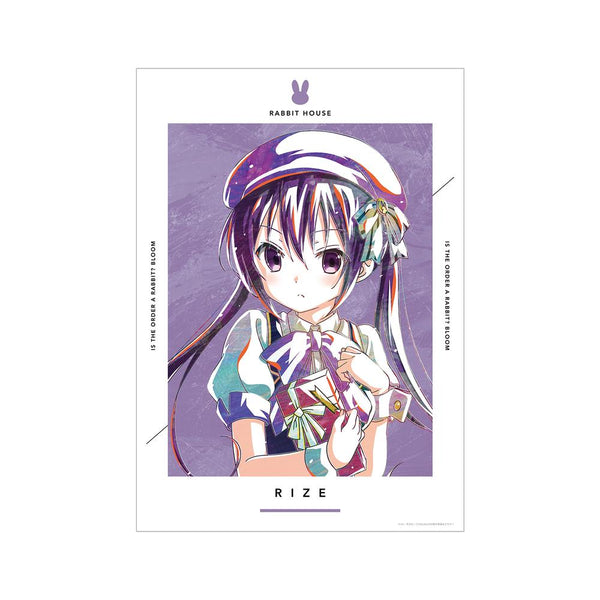 『ご注文はうさぎですか? BLOOM』リゼ Ani-Art A3マット加工ポスター【202507再販】