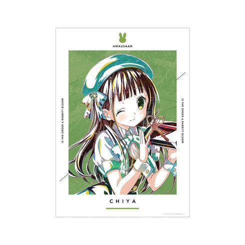『ご注文はうさぎですか? BLOOM』 千夜 Ani-Art A3マット加工ポスター【202406再販】