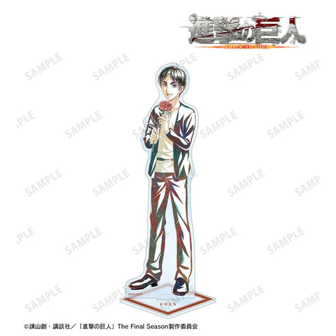 《进击的巨人》全新绘制 艾伦 花店版 Ani-Art BIG亚克力立牌【202604再版】