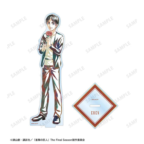 《进击的巨人》全新绘制 艾伦 花店版 Ani-Art BIG亚克力立牌【202604再版】