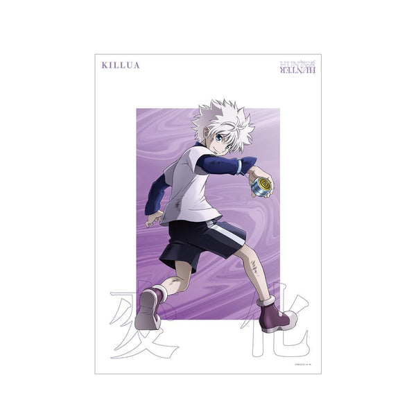 『HUNTER×HUNTER』描き下ろし キルア 戦う背中ver. A3マット加工ポスター【202508再販】