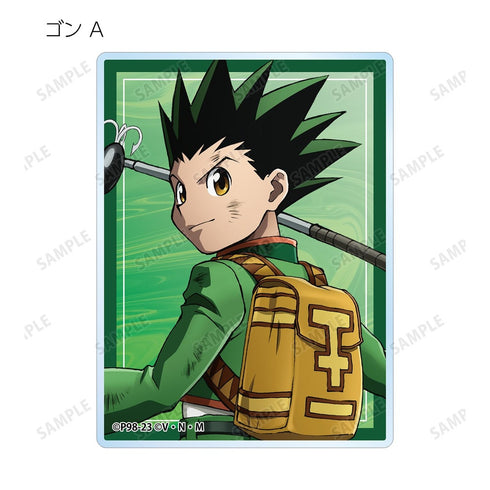『HUNTER×HUNTER』描き下ろし 戦う背中ver. トレーディングアクリルカード(単位/BOX)【202609再販】