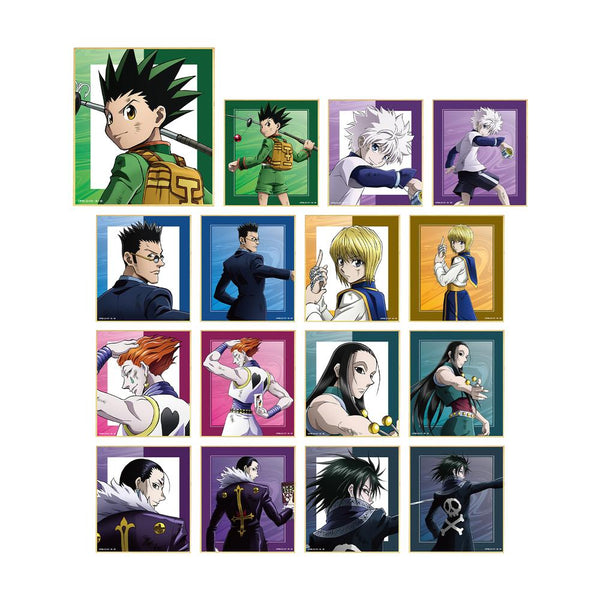 『HUNTER×HUNTER』描き下ろし 戦う背中ver. トレーディングミニ色紙(単位/BOX)【202508再販】