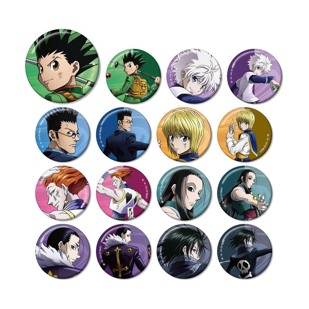 HUNTER×HUNTER 缶バッジ HUNTER×HUNTER』コレクション缶バッジ（全18種