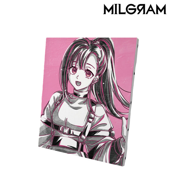『MILGRAM -ミルグラム-』ユノ Ani-Art BLACK LABEL キャンバスボード