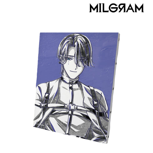 『MILGRAM -ミルグラム-』シドウ Ani-Art BLACK LABEL キャンバスボード