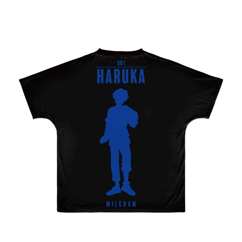 《MILGRAM -米尔格拉姆-》Haruka Ani-Art BLACK LABEL 全印花T恤 男女通用款【202609 再版】