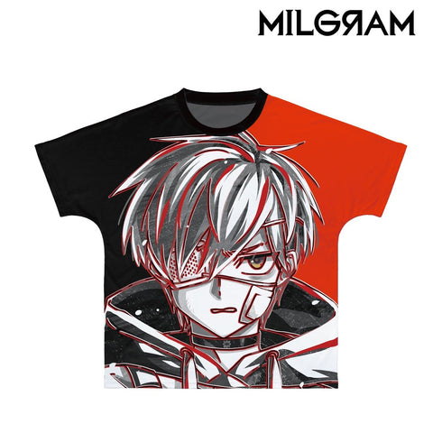 《MILGRAM -米尔格拉姆-》Futa Ani-Art BLACK LABEL 全印花T恤 男女通用款【202609 再版】