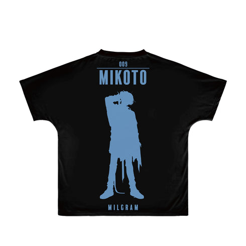 『MILGRAM -ミルグラム-』ミコト Ani-Art BLACK LABEL フルグラフィックTシャツ