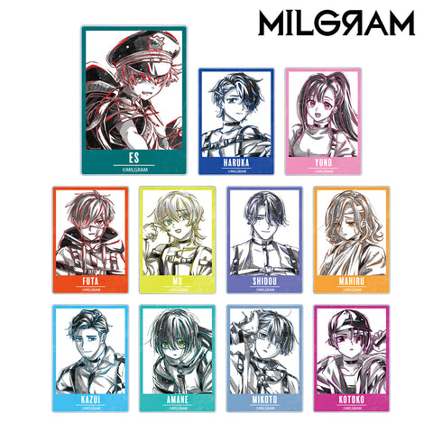 『MILGRAM -ミルグラム-』トレーディング Ani-Art BLACK LABEL アクリルカード BOX