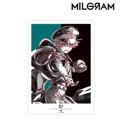 『MILGRAM -ミルグラム-』エス Ani-Art BLACK LABEL A3マット加工ポスター【202502再販】