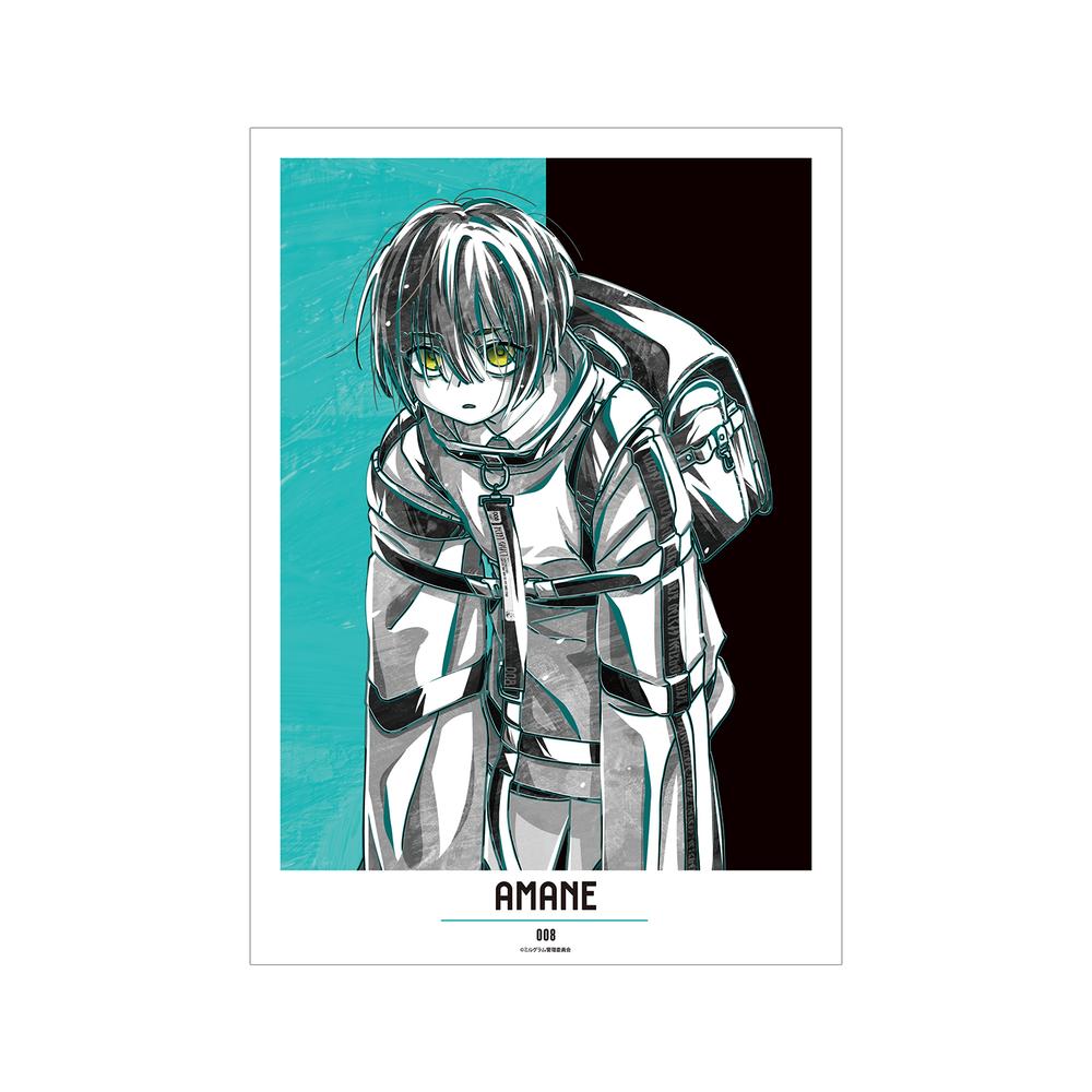 MILGRAM -ミルグラム-』アマネ Ani-Art BLACK LABEL A3マット加工