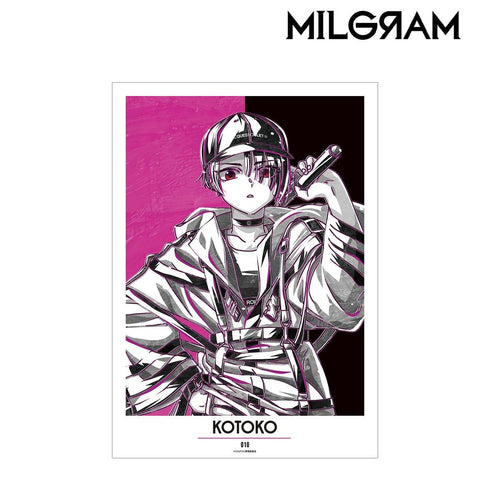 《MILGRAM -米尔格拉姆-》Kotoko Ani-Art BLACK LABEL A3哑光海报【202605再版】